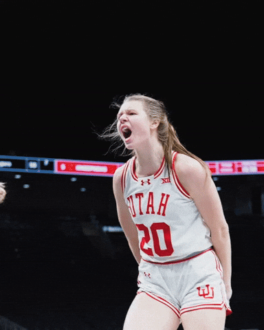 College Basketball Ncaa GIF by Utah Women's Basketball