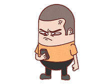 Angry Telemarketing Sticker by Capsen