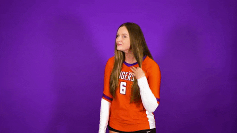 Clemsonvb Championshipbehavior GIF by Clemson Tigers