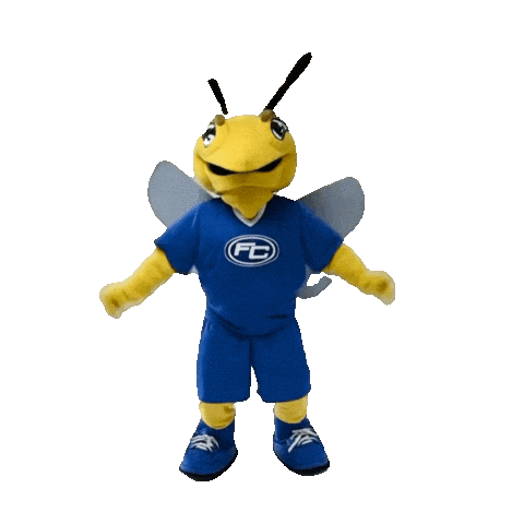Buzzy Sticker by Fullerton College