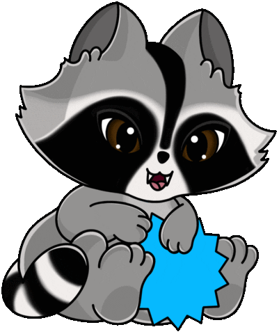 Raccoon Verifiziert Sticker