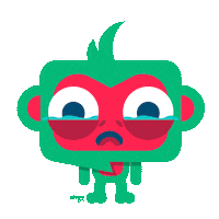 ainaragm triste mono llorar ainaragm Sticker