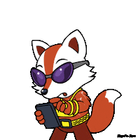 Fox Yes Sticker by VeeFriends