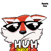 Fox What Sticker by VeeFriends