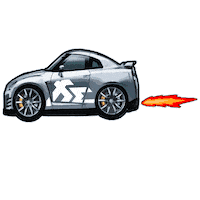 Super Car Logo Sticker by Fi EXHAUST