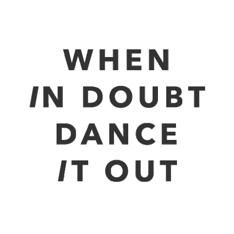 Saying Just Dance Sticker by Aerie