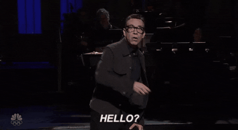 Fred Armisen Hello GIF by Saturday Night Live