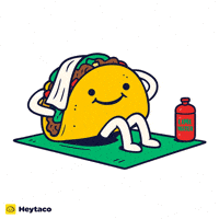 HeyTacoapp high five work from home way to go remote work GIF