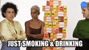 Scarlett Johansson Drinking GIF by BuzzFeed