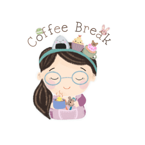 Coffee Break Cofeetime Sticker