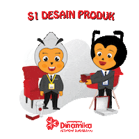 College Dina Sticker by UNIVERSITAS DINAMIKA