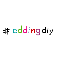 edding diy edding Sticker
