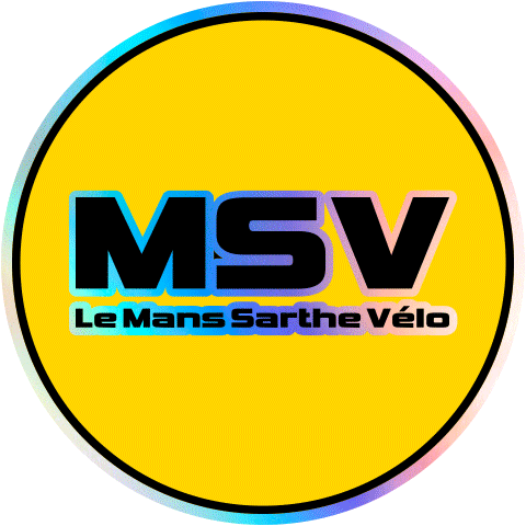 Lemans-sarthe-velo giphyupload msv72 msv72 logo msv72 holographyc Sticker