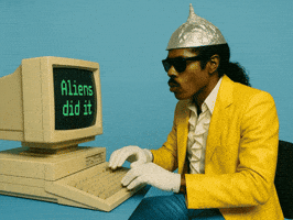 Conspiracy Theory Computer GIF by Jukebox Saints