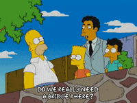 homer simpson construction GIF