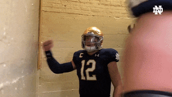 Notre Dame Football Book GIF by Notre Dame Fighting Irish
