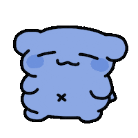 Blue Sticker