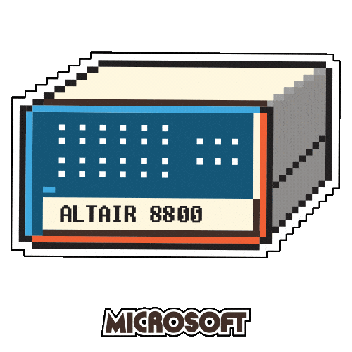 Tech Coding Sticker by Microsoft Cloud