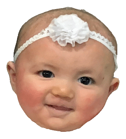 baby smile Sticker by foodbabyny