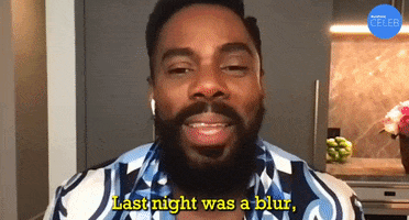 Colman Domingo Hangover GIF by BuzzFeed