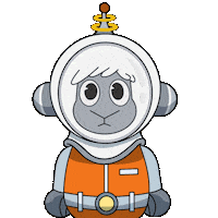 Space Rage Sticker by The Sad Times