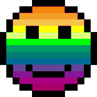 Happy Rainbow Sticker