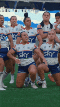 Womens League Try Celebration GIF by NZWarriors