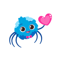 Happy Love You Sticker by Coccole Sonore