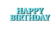 Simkone love birthday happy birthday lettering Sticker