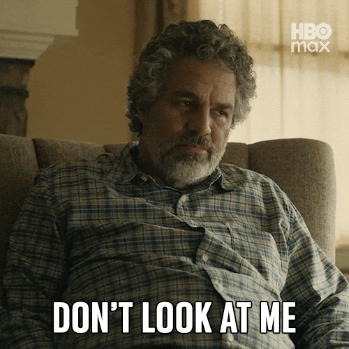 Dont Look At Me Mark Ruffalo GIF by HBO Max
