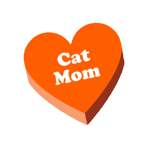 AvasPetPalace giphygifmaker cats cat mom i love cats Sticker