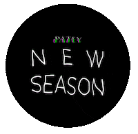 New Season Glitch Sticker by Patey