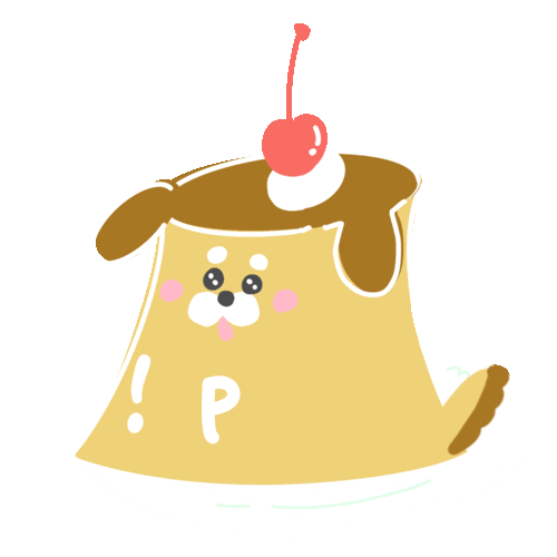 ぷりん Sticker