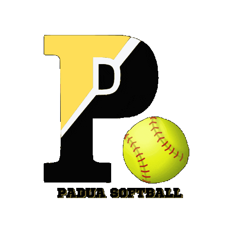 Softball Sticker by Padua Academy