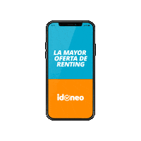 idoneo_es coche movil renting idoneo Sticker