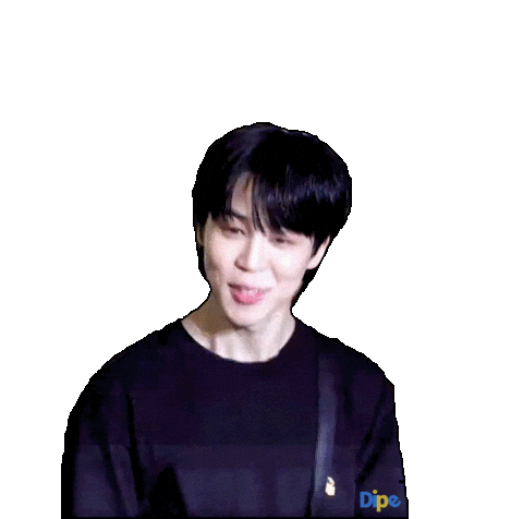 Park Jimin Hello Sticker by koreadispatch