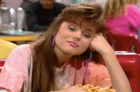 Tired Saved By The Bell GIF