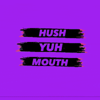 Sexy Hush Your Mouth GIF