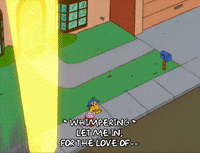 Episode 9 Run GIF by The Simpsons
