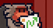Pixel Art Monkey GIF by SMOL