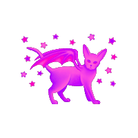 Cat Halloween Sticker by Deep Space Violet