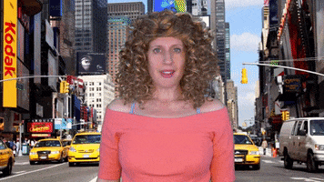 CarlaDelaney hi nyc new york actress GIF