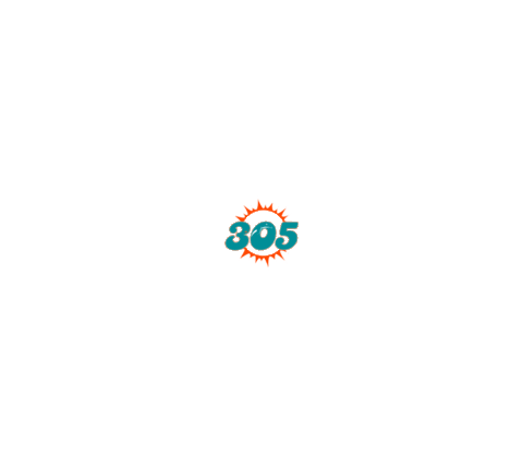 Miami Dolphins Summer Sticker by 305 Magazine