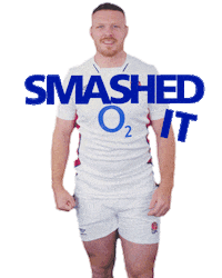 Celebrating Sam Simmonds Sticker by O2