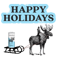 Santa Hat Christmas Sticker by Archer Roose Wines