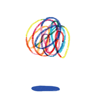 Rainbow Geometry GIF by la rosita