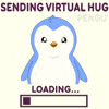 Cheer Up Hug GIF by Pudgy Penguins