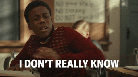No Idea Idk GIF by ABC Network