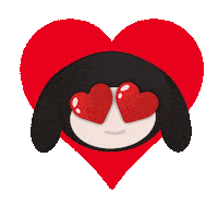 I Love You Hearts Sticker