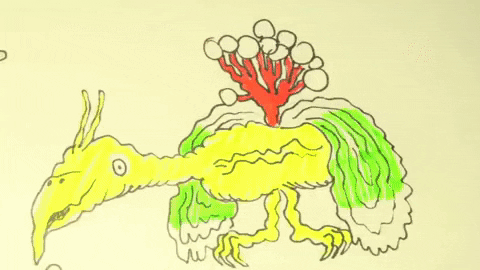 chadvangaalen giphydvr animation illustration collage GIF